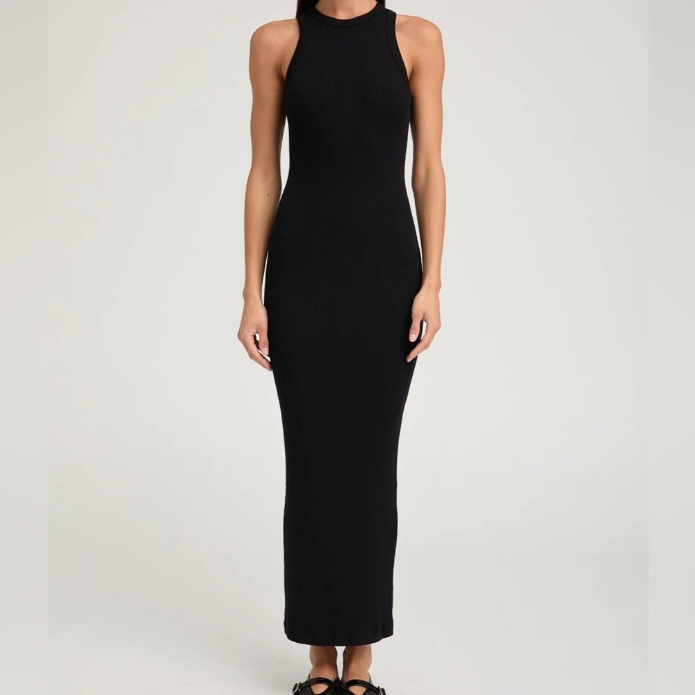 KAIN black tank maxi dress size small